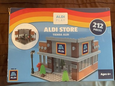 NEW Bee Happy ALDI STORE & TRUCK Building Bricks Blocks Set - 2024 - 212 Pc