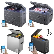 Uimoso Tragbarer Kühlschrank Gefrierfach Auto Dual/Einzel Zone Kühlbox Camping