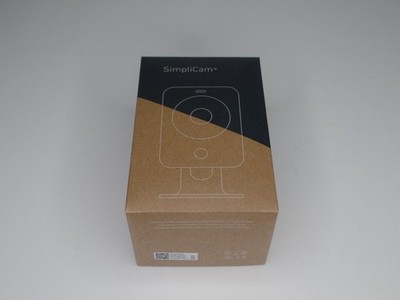 SimpliSafe Black Indoor Camera SSCM1 Wireless Home Security System New Open Box