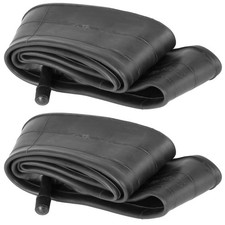 2 Pack 20x4 Fat Tire Bike Inner Tubes with 2 Schrader Valve, black
