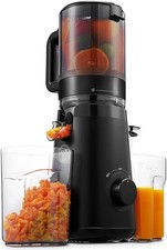TUUMIIST Cold Press Juicer, 135MM Extra Wide Feed Chute Juicer machines Self Fee