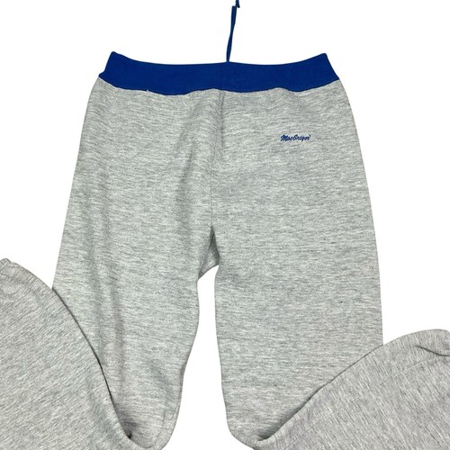 Vintage 80s McGregor classic gray and blue jogger sweats size medium USA made