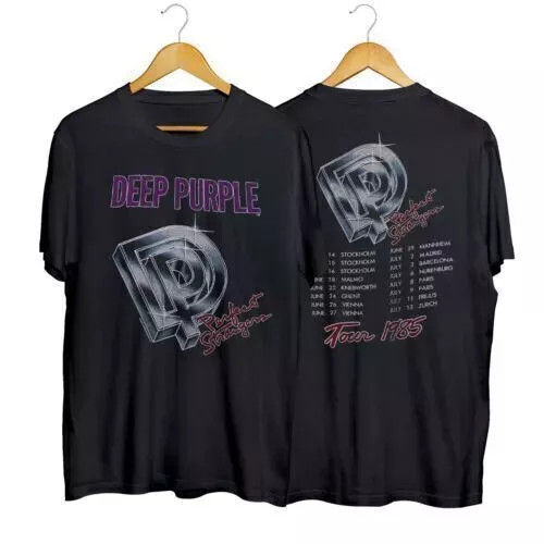 1985 Deep Purple Perfect Strangers European Tour T-shirt Unisex