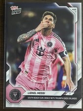 2026 Topps Now MLS #7 Lionel Messi Inter Miami CF