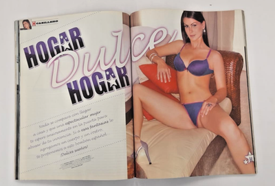 H PARA HOMBRES, MAGAZINE No 139 DEC 2010, CYNTHIA URIAS ON COVER