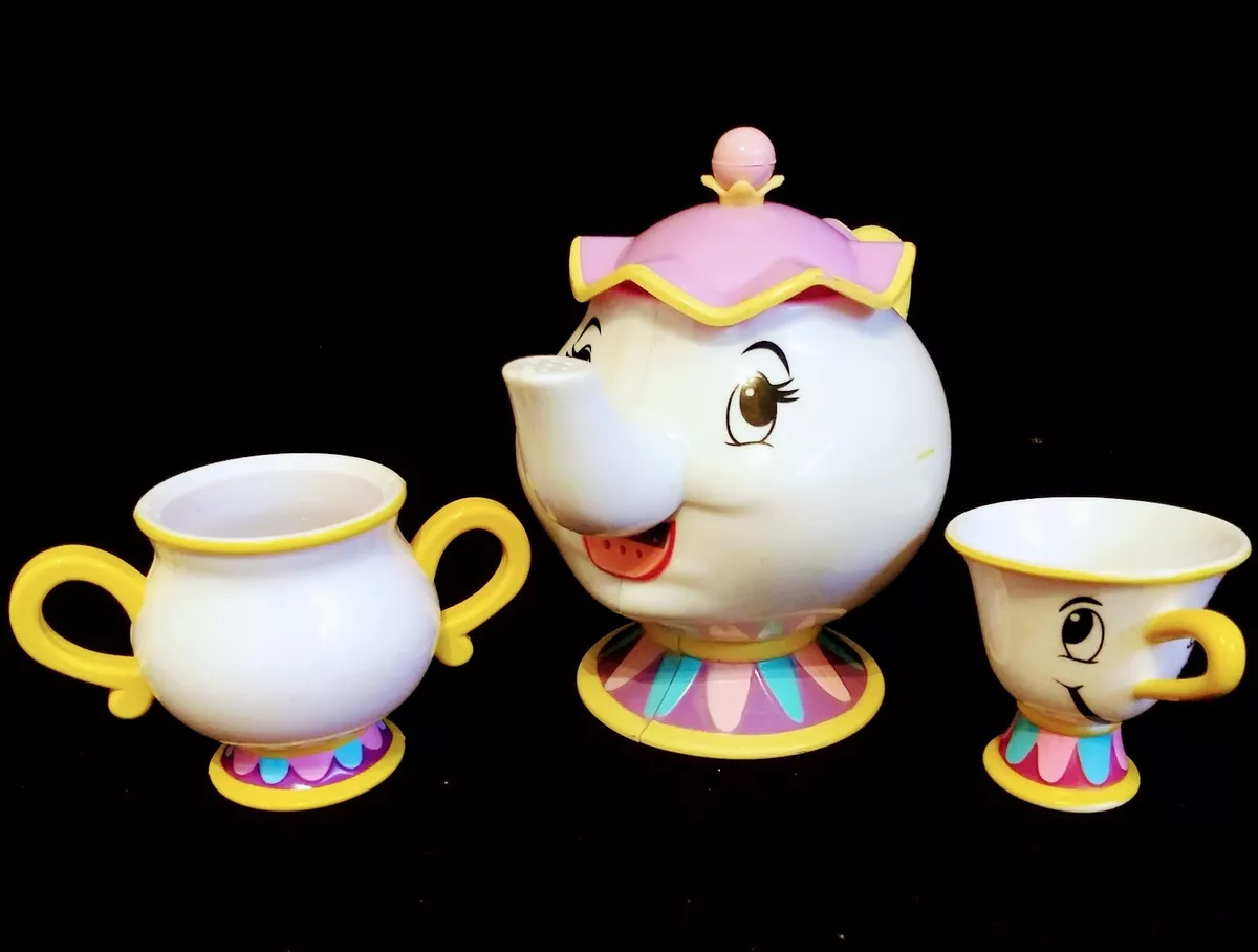 Disney beauty and the beast tea set hotsell