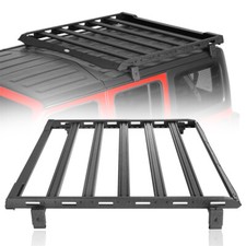 Top Roof Rack Basket Cargo Carrier Fit 18-26 Jeep Wrangler Jl 4-door Gladiator