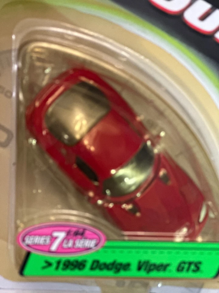 Racing Champions The Fast and the Furious Red 1996 Dodge Viper GTS Series 7 - Imagem 2 de 4