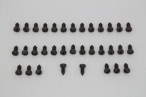 HARLEY Rocker Arm Cover Screw Kit Parkerized fits 1938-1938 EL, - Picture 4 of 4
