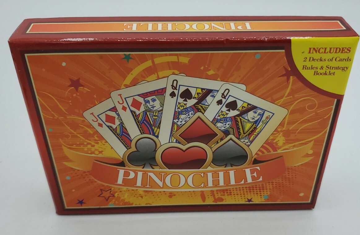 Cartamundi PINOCHLE Card Game 2 Decks Open Box With Rules & Strategy for  sale online | eBay