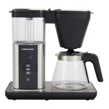 FARBERWARE 9-CUP HIGH TEMPERATURE DRIP COFFEE MAKER, BLACK