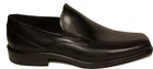 ECCO Shoes model JOHANNESBURG slip ons black leather NEW