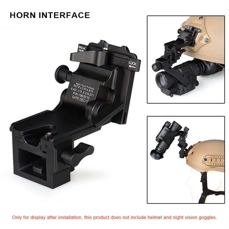 Tactical Night Vision Goggles Bracket Metal NVG Mount for PVS15 18