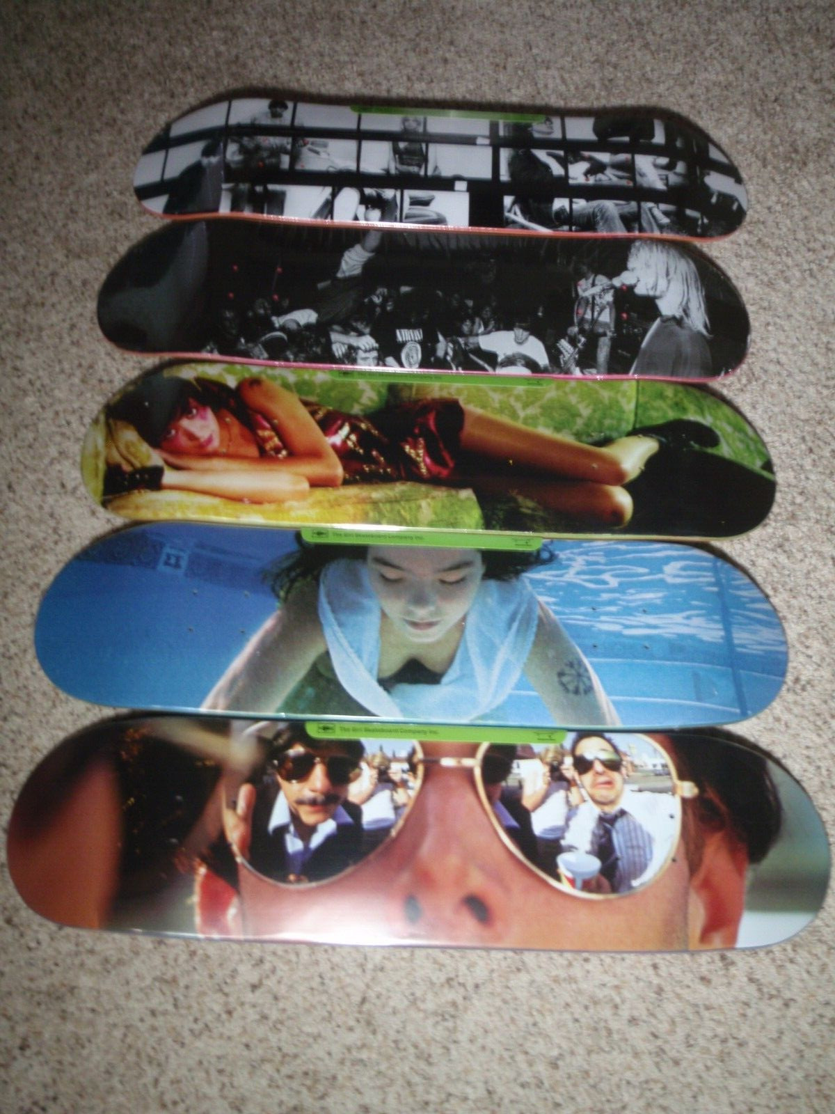 GIRL デッキ Spike Jonze NIRVANA Girl Skateboards Spike Jonze Bjork 