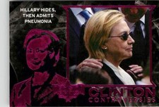 Hides-Admits Pneumonia CC10 2016 Decision 2016 Clinton Controversies - Pink