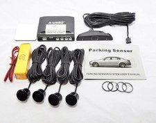 CISBO Rear Parking Reversing KIT 4 sensors Buzzer Alarm & LED display 30 colours