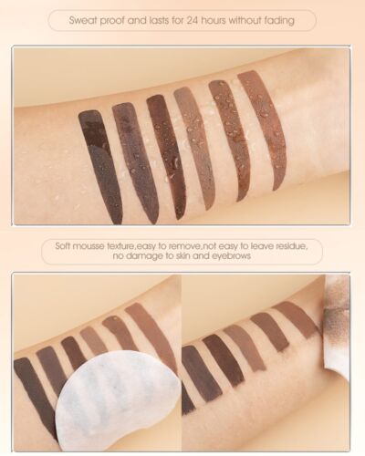 Waterproof Tinted Brow Gel-Long Lasting Smudge-Proof Liquid Eyebrow MakeupEye... - Picture 8 of 8