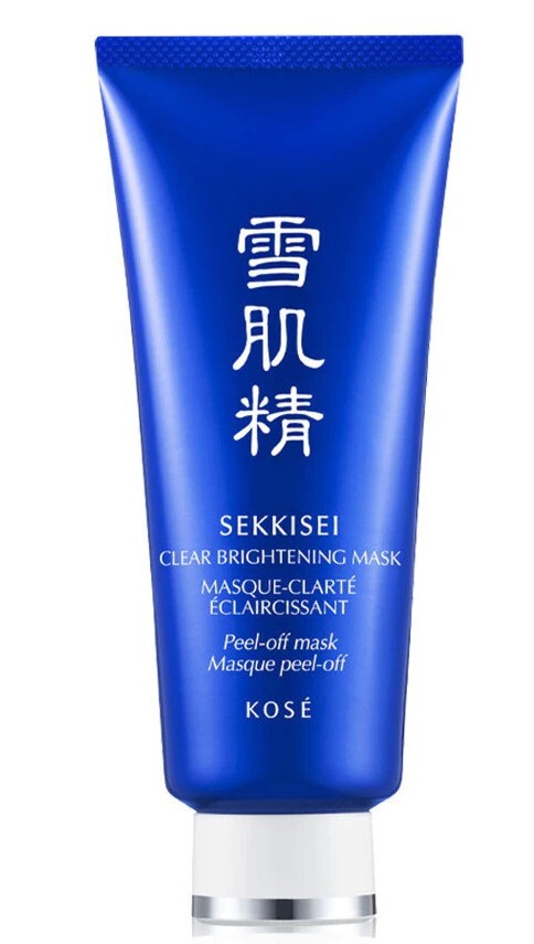 Kose Sekkisei Clear Mask Peel Off Clarte Eclaircissant Face Tube