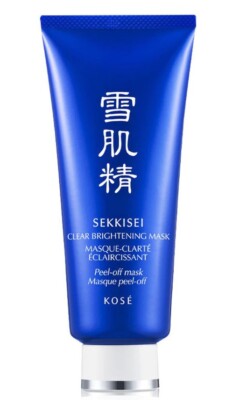 Kose Sekkisei Clear Mask Peel Off Clarte Eclaircissant Face Tube 80g Japan