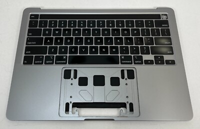OEM MacBook Pro 13'' A2289 2020 Top Case Palmrest w/ Keyboard Touch Bar Battery