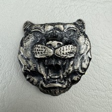 1998-2003 Jaguar Xj8 Front Grille Jaguar Head Emblem Badge Logo Oem