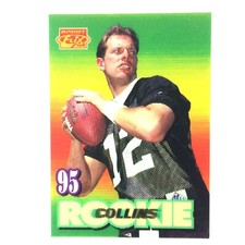 Kerry Collins 1995 Sportflix Rookie Card #122 NFL Panthers Giants Titans. rookie card picture