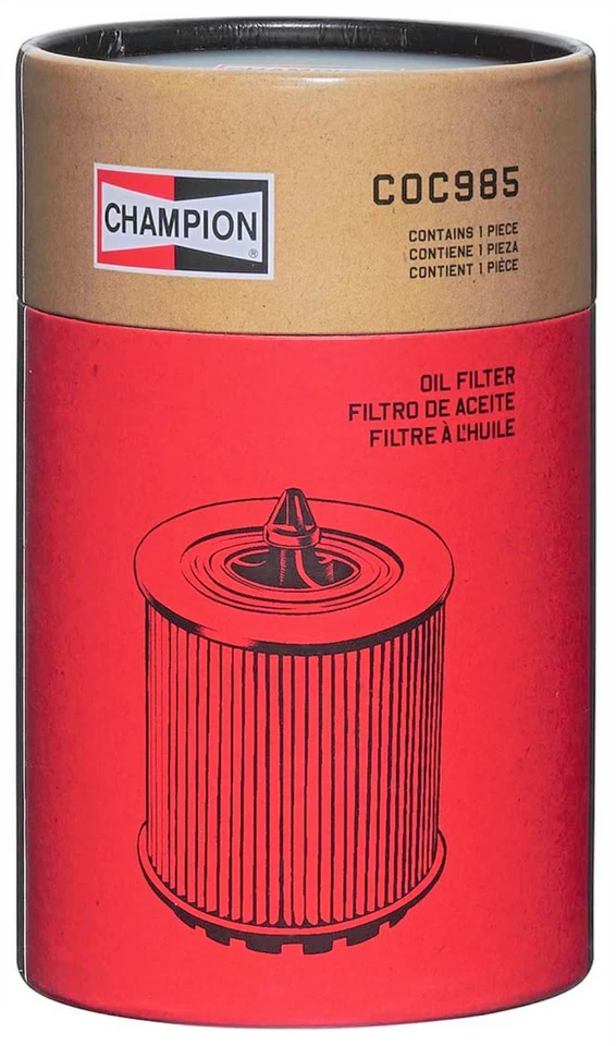 Масляный фильтр Champion COC985 до 12 000 миль для Select Mercedes-Benz Freightliner - Изображение 3 из 3