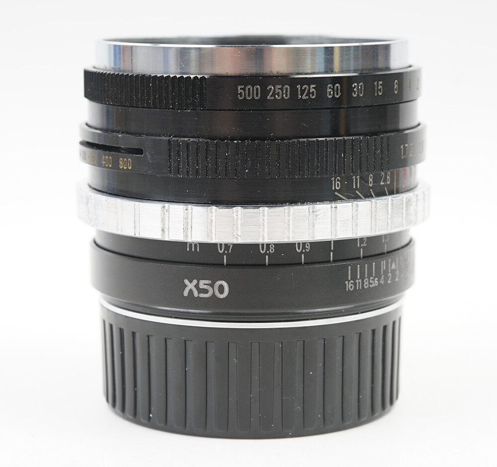 EX Mamiya Super Deluxe Sekor 48mm f/1.8 Modified to Leica M Mount