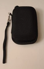 Khanka Hard Travel Zipper Case Electronics Camera Storage Replacement 3×4.5 EUC 