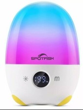 Kids Night Light Baby Nursery Lamp with Color Changing  Timer Setting, Touch Be