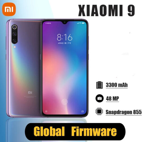 The Price of Oringinal XIAOMI  9 128GB+6GB 48 MP 6.39” 3300mAh Dual Sim Android Cellphone | Xiaomi Phone