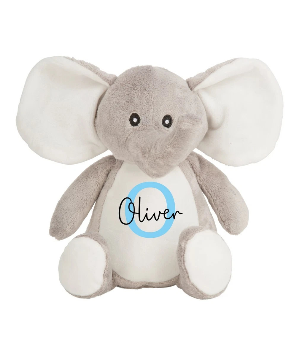 Personalised baby elephant deals teddy