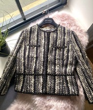 ⭐️deco Gallery ⭐️soft Wool Classic Blazer Jacket▪️uk10