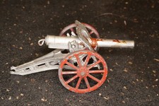 Barclay Spring Loaded Metal Cannon Artillery