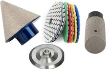 1-1/2" Diamond Chamfer Bit 10 20 25 35mm Milling Bit marble porcelain polish pad