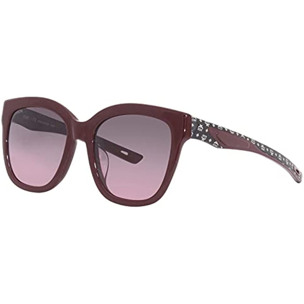 NEW MCM 697SLA 618 Wine Sunglasses with Black Visetos  display picture 2