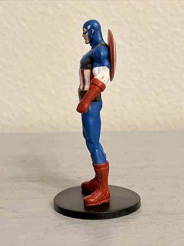 CAPTAIN AMERICAN MARVEL 4” ACTION FIGURE TOY (PRE-OWNED) - Picture 9 of 12