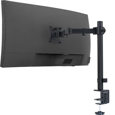 Einzelmonitor-Tischhalterung für 13 bis 38 zoll Ultrawide Monitore 10 kg Trag...