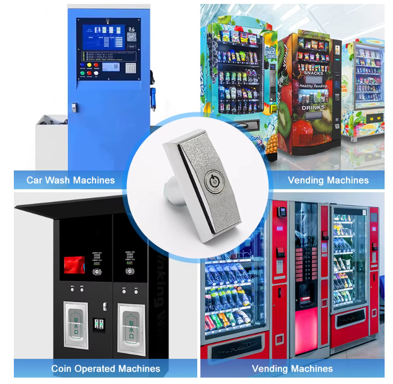 Vending Machine T Handle and Tubular Lock Water Vending Snack Vending machine