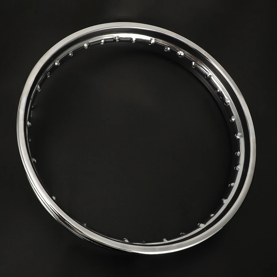 For Honda CB160 CB250 CB350 CB360 CB400F Rear Wheel Drum Rim 18x1.85" 36 Holes Foto 4 de 4