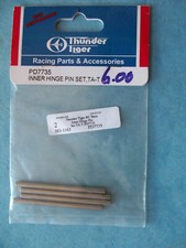 VINTAGE THUNDER TIGER 7735 INNER HINGE PIN SET TA-T PD7735 NIP
