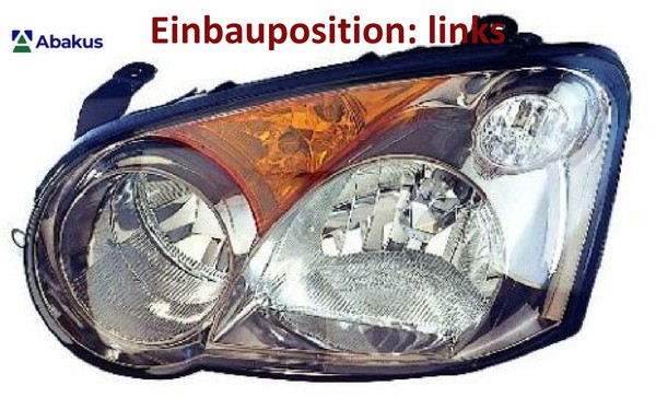 Abakus 220-1111R-LDEM7 Hauptscheinwerfer Rechts Scheinwerfer FüR Subaru-image