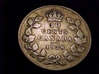 1928 Canada 10 Cent, Very Good grade