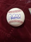 Derek Jeter signed Rawlings Baseball MLB COA Yankees Comes In Display cube