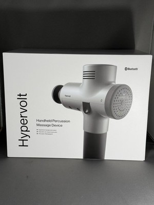 *NEW* Hyperice Hypervolt Bluetooth Percussion Massage Device Silver 53100 038-00