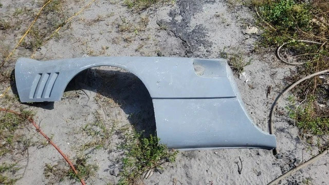 Ferrari 288GTO Right Rear Quarter Panel Fiberglass