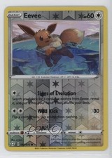 Eevee Reverse Foil Pokémon Sword & Shield Shining Fates #052