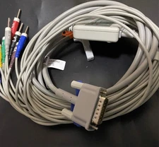 Bionet 10 Lead ECG EKG Cable CardioCare 2000 din 3.0 Compatible