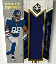 EVAN ENGRAM 2017 Panini Limited Rookie Phenoms Football Patch #RPJ-EE Gold /99