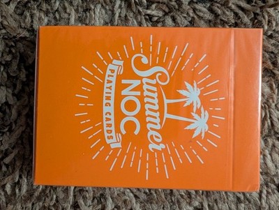 Limited Edition Summer NOC (Orange) Playing Cards Unopened